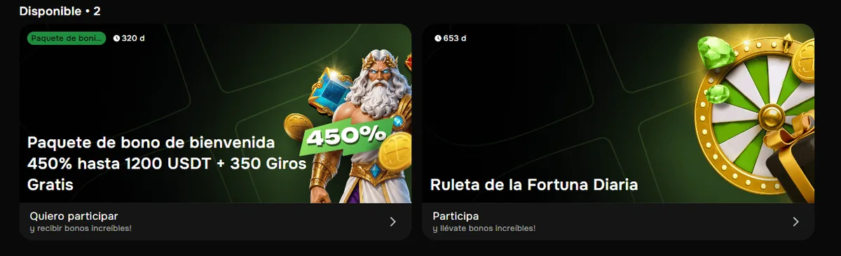 450% hasta 1.200 USDT (≈ $1.800.000 ARS) + 350 free spins — Mil Suertes Argentina